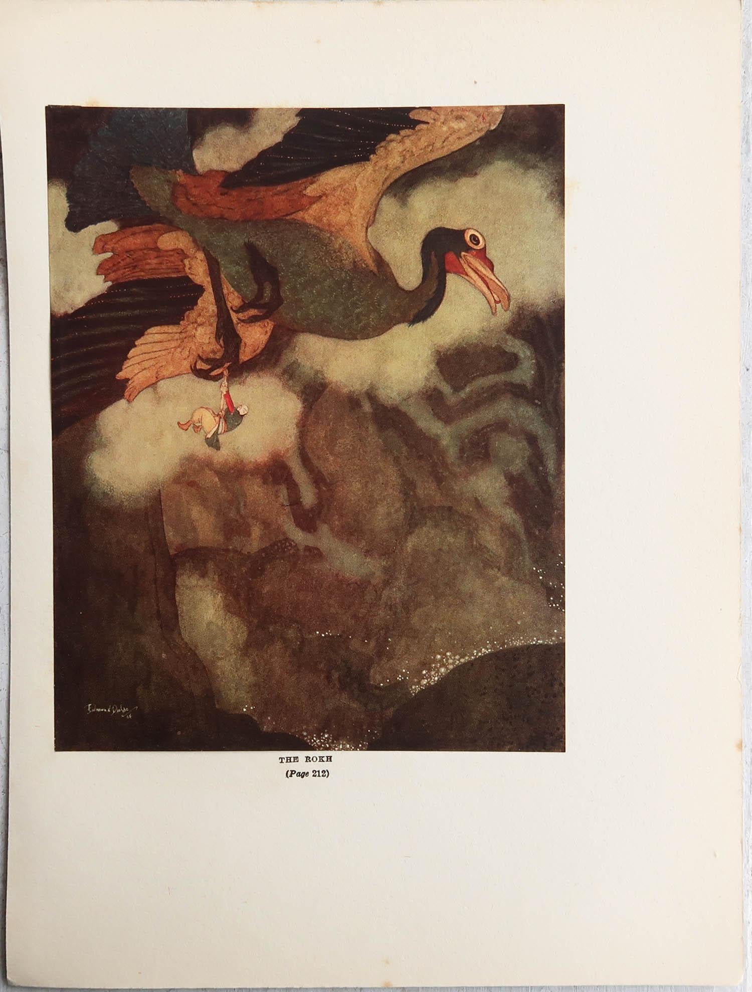Moorish Original Vintage Print by Edmund Dulac, C.1930