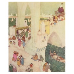 Original Vintage Print by Edmund Dulac, C.1930
