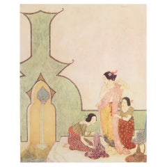 Original Vintage Print by Edmund Dulac, C.1930