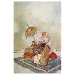 Original Vintage Print by Edmund Dulac, C.1930