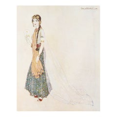 Original Vintage Print by Edmund Dulac, C.1930