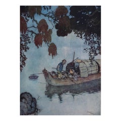 Original Vintage Print by Edmund Dulac, C.1930