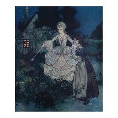 Original Vintage Print by Edmund Dulac, C.1930