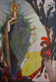 Stampa originale d'epoca di Harry Clark. C.1920