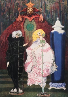Original Vintage Print by Harry Clarke. C.1920