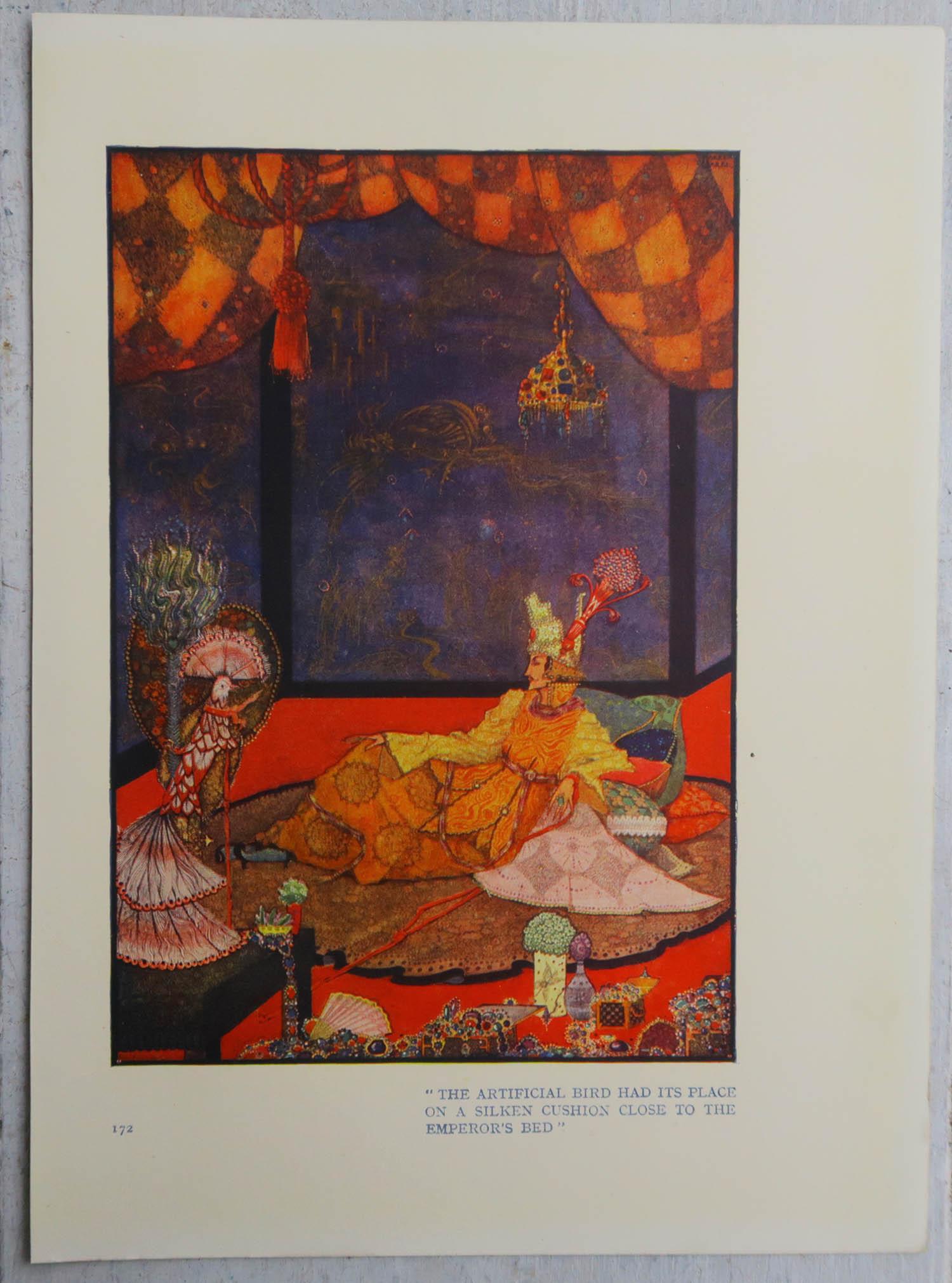 Original Vintage-Druck von Harry Clarke. C.1920 (Britisch) im Angebot