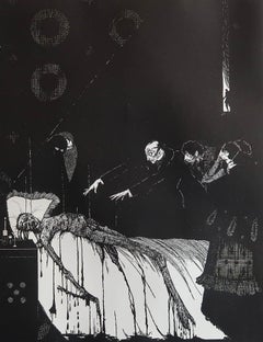 Original Vintage Print by Harry Clarke From Poe's "Mystery And Imagination" 1935