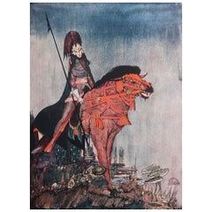 Original Vintage Print by Harry Clarke From Poe's "Mystery And Imagination" 1935