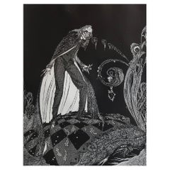 Original Vintage Print by Harry Clarke From Poe's "Mystery And Imagination" 1935