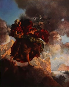 Original Vintage Print by Maxfield Parrish, 1909
