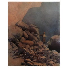 Original Antique Print by Maxfield Parrish, 1909