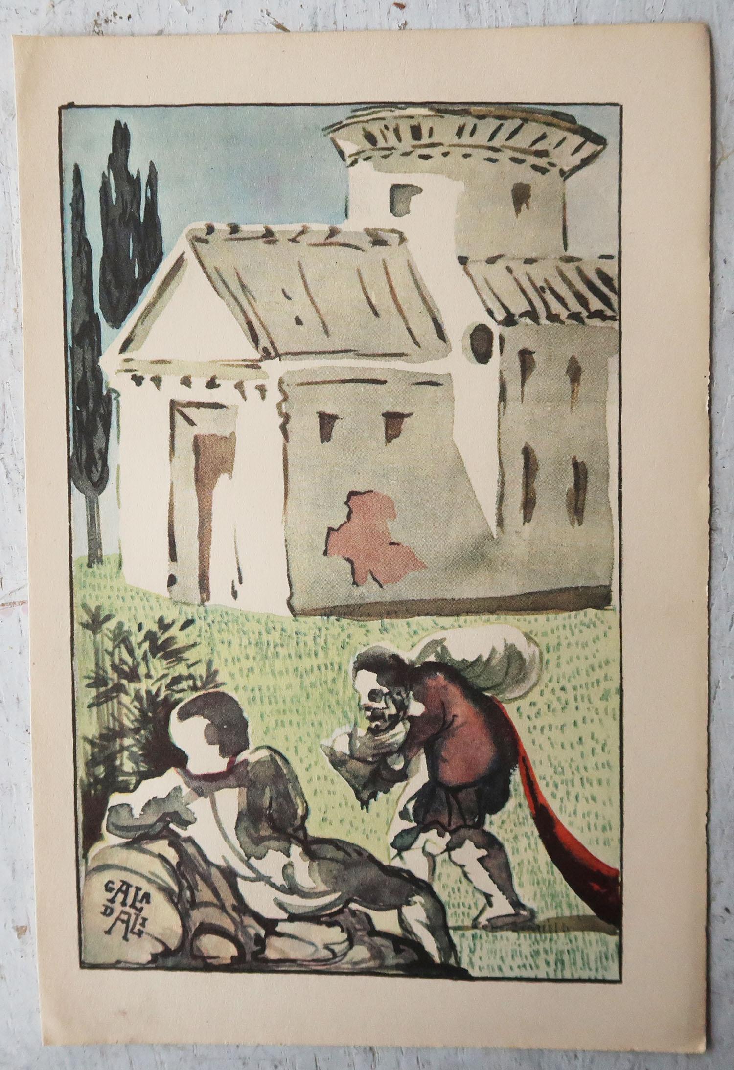 American Original Vintage Print by Salvador Dali, 1947