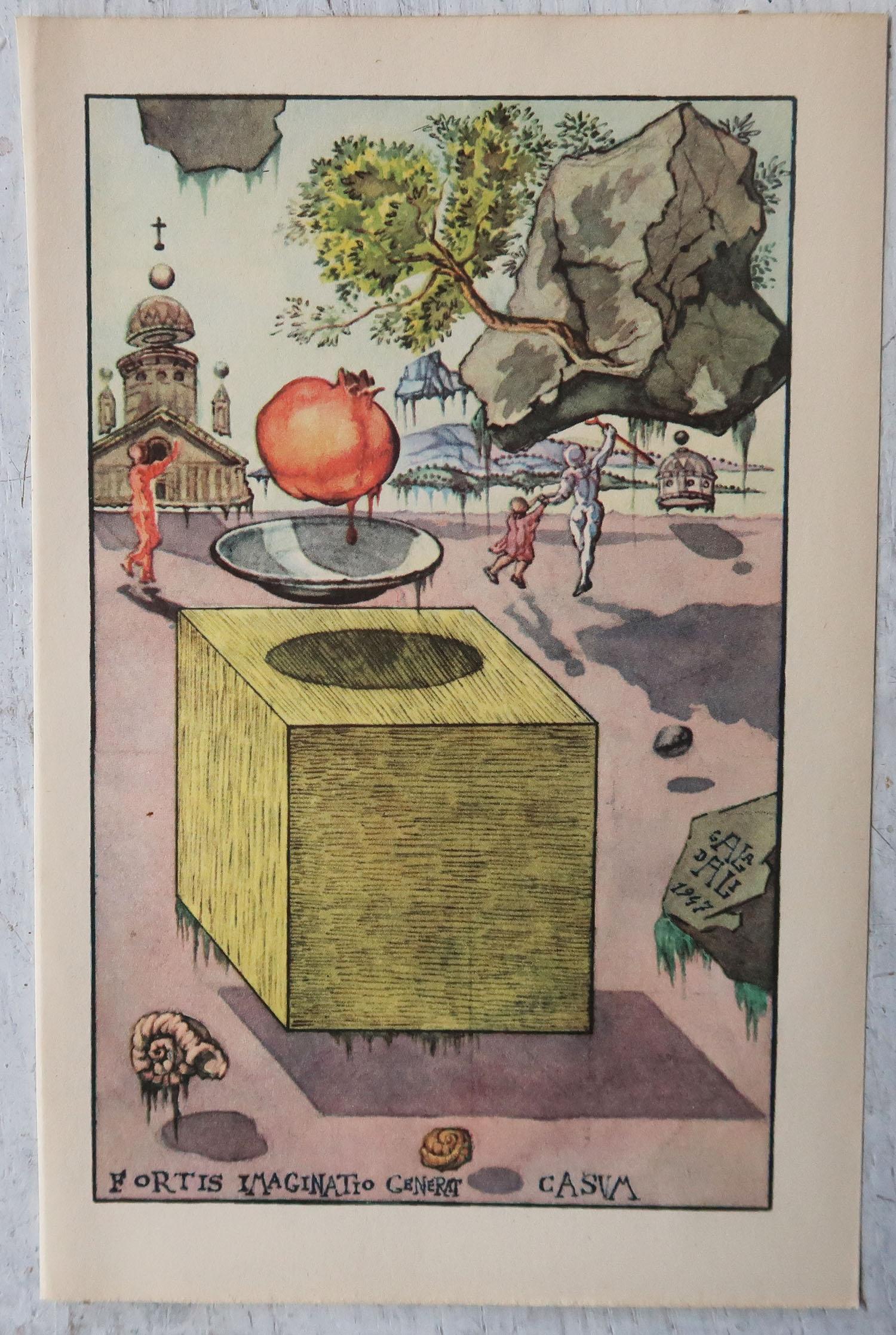 Other Original Vintage Print by Salvador Dali, 1947