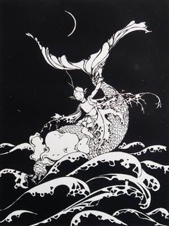 Original Vintage Print of Fairies by Winifred Bromhall, circa 1900