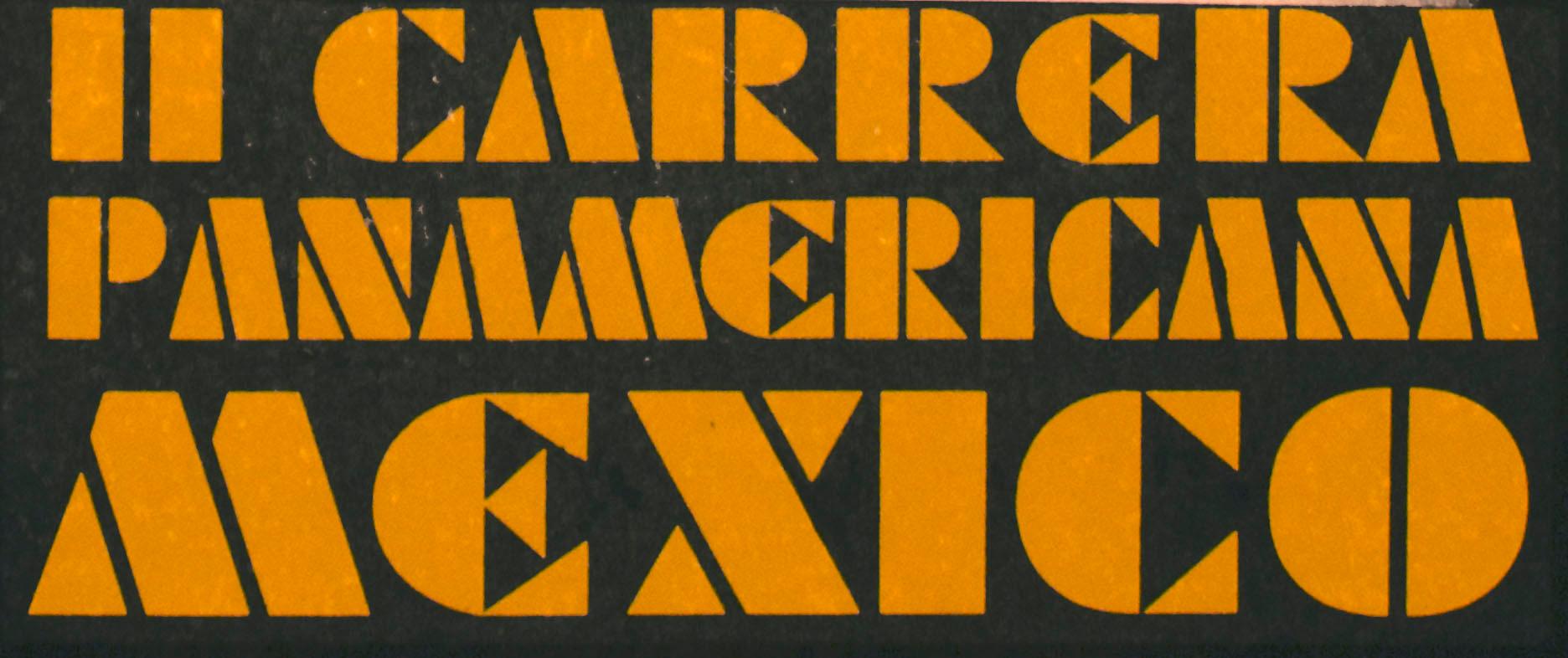 carrera panamericana poster