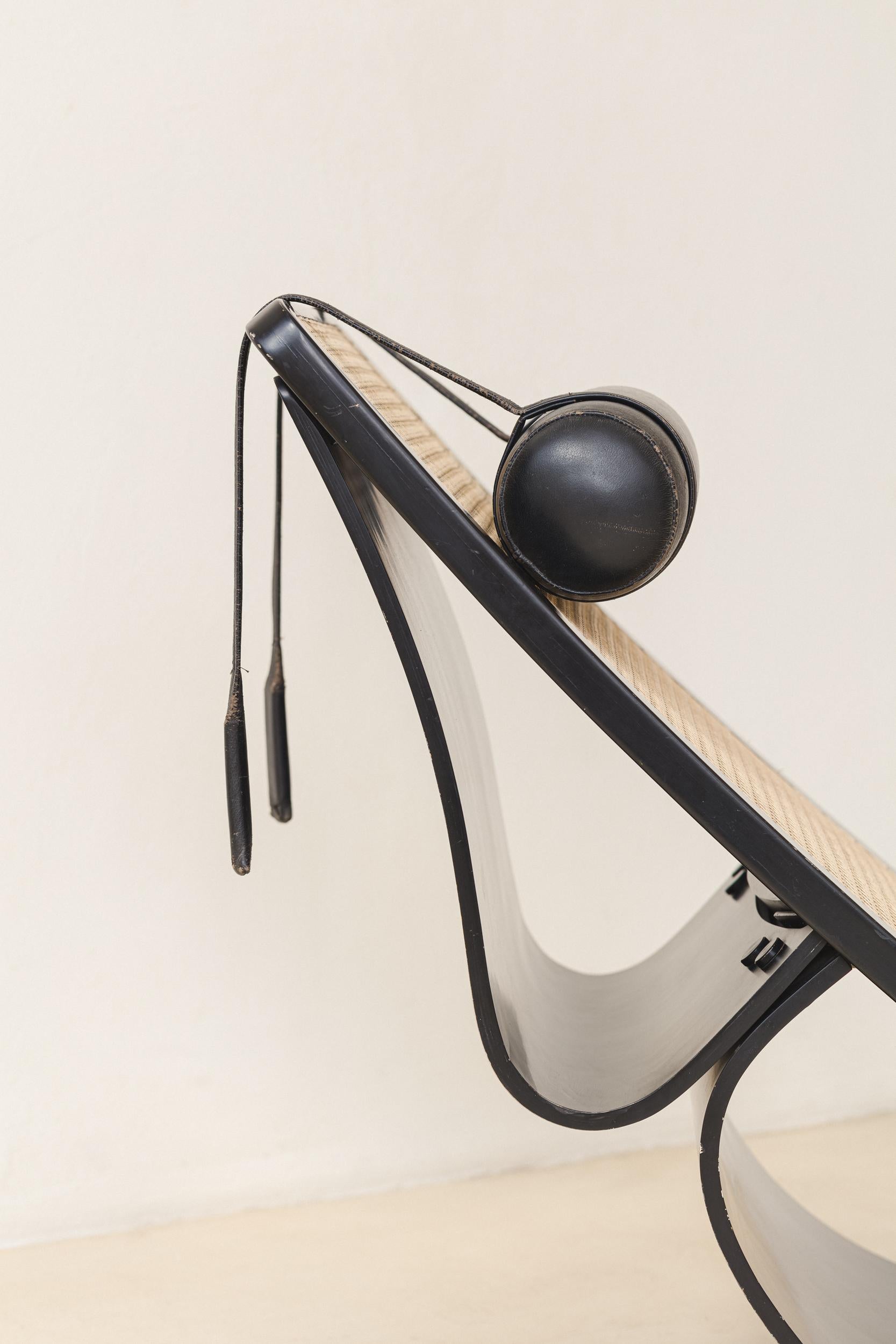 Chaise originale vintage Rio Mid-Century Modern di Oscar Niemeyer, 1978 in vendita 3