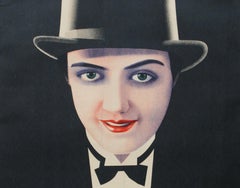 Original Vintage Russian Avant Garde Movie Poster Love's Carnival Carmen Boni