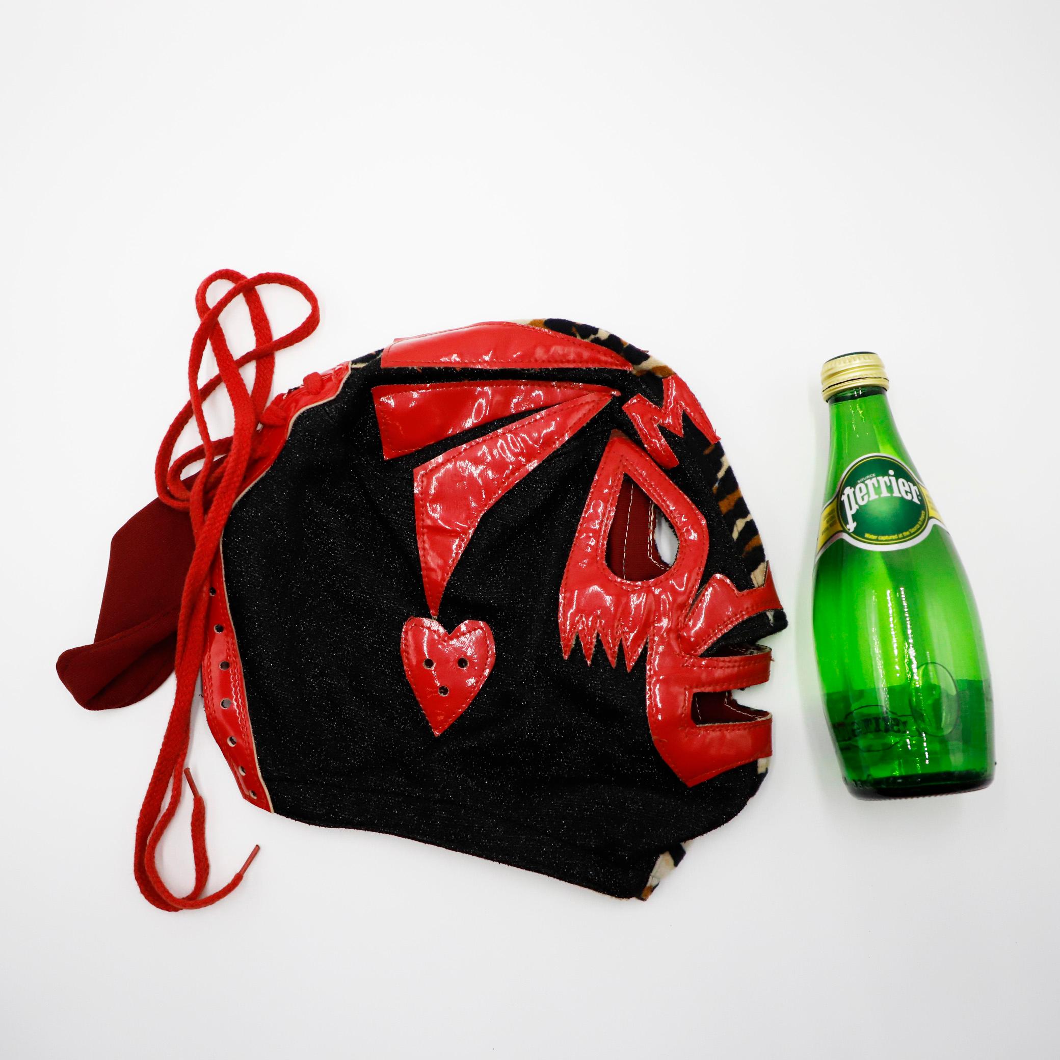 Fabric Original Vintage Set of 20 Mexican Wrestling Masks For Sale
