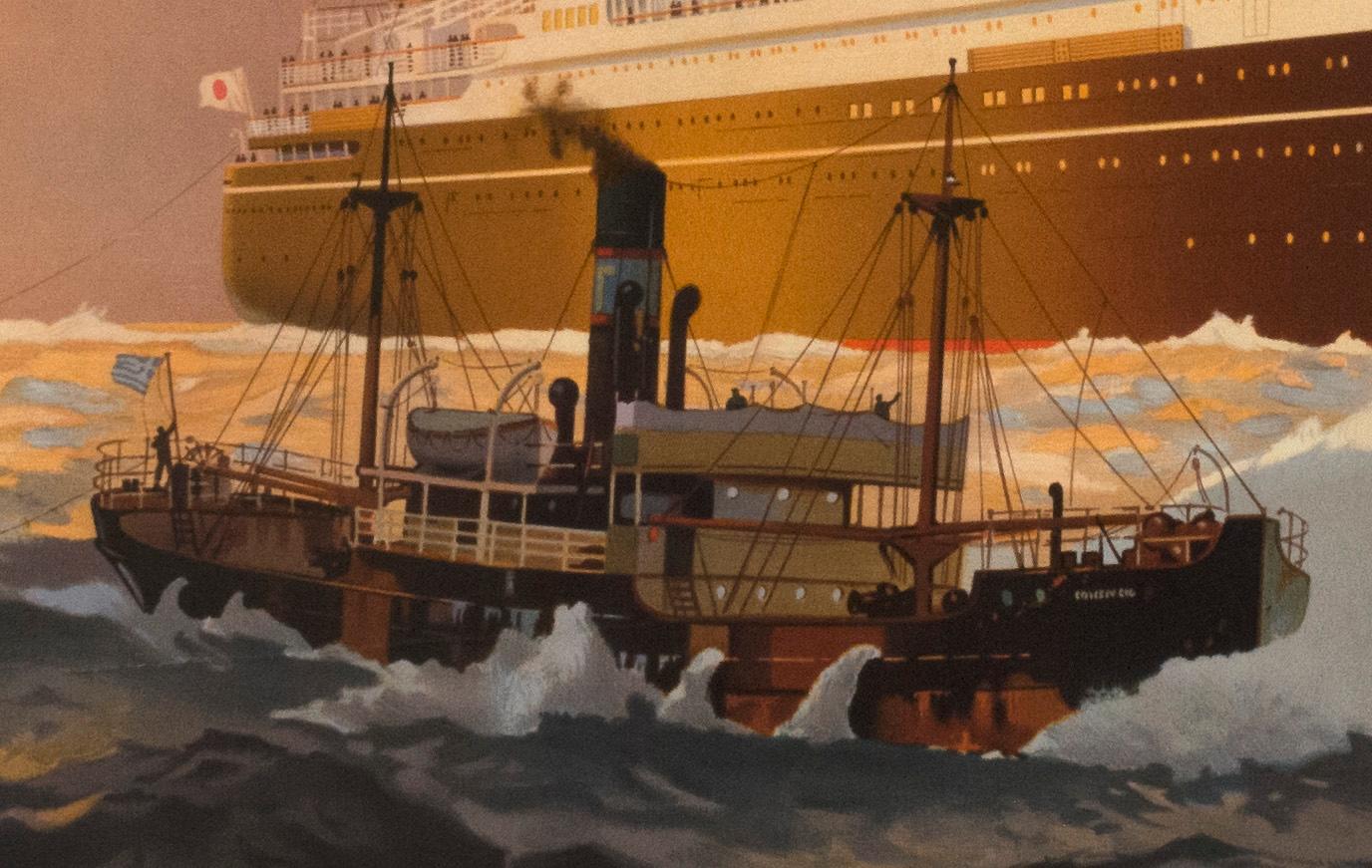 vintage ship posters