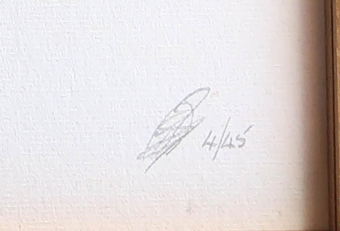 Original Vintage signierte Fotografie eines weiblichen Aktes. Limitierte Auflage von 45 Stück (Sonstiges) im Angebot