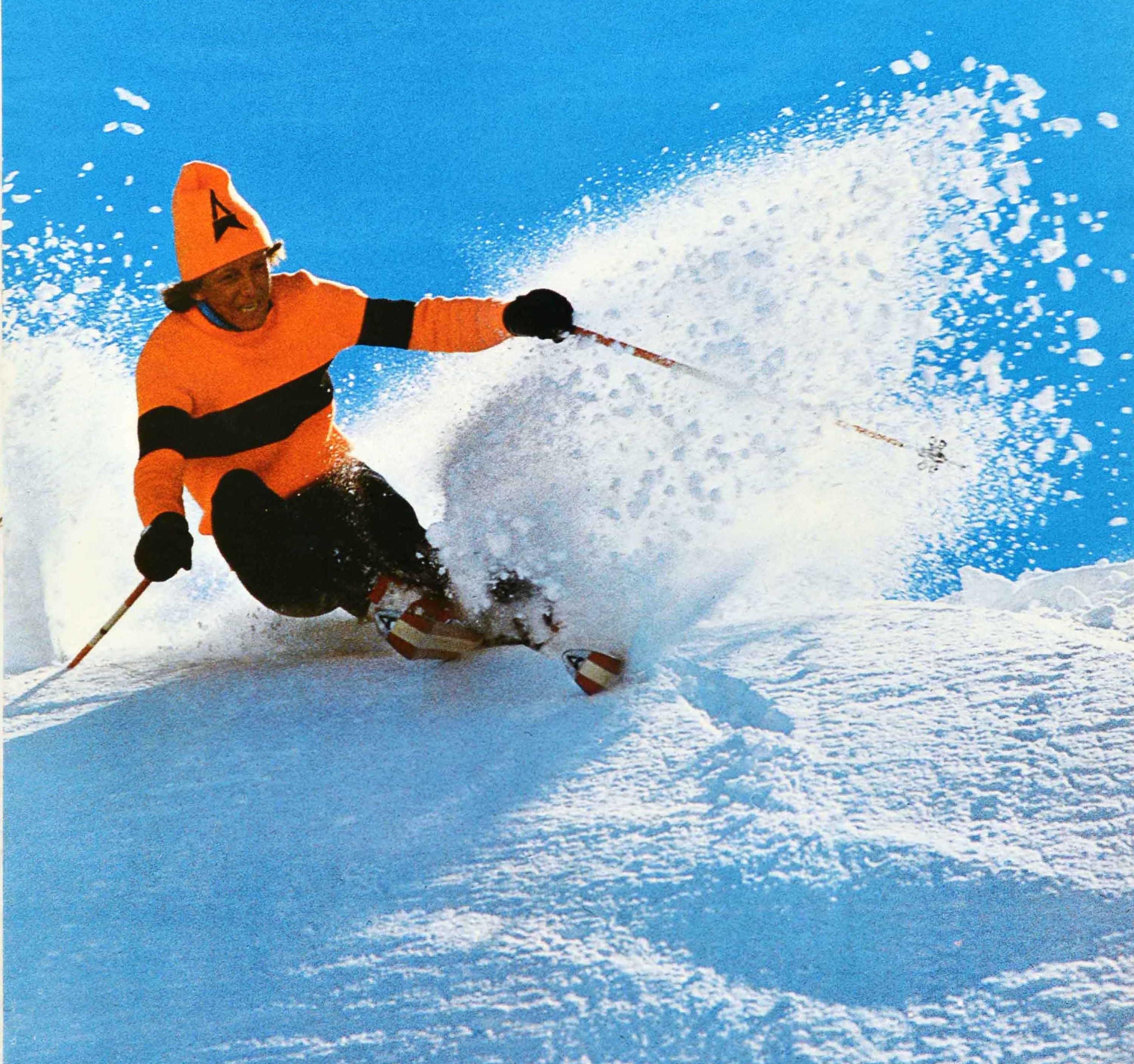 80s ski posters