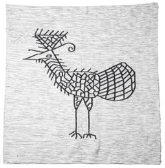 Südamerikanische Vintage-Weberei des niederländischen Künstlers Jan Schreuder, Volkskunst