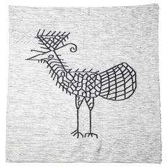 Original Vintage South American Weaving by Dutch Artist Jan Schreuder Folk Art