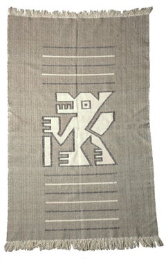 Tissage sud-américain vintage néerlandais  Design d'intérieur de l'artiste Jan Schreuder