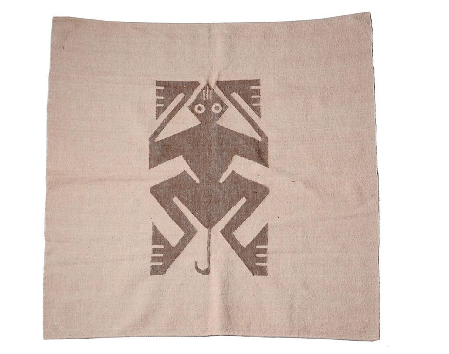A Original vintage South American weaving by the artist Jan Schreuder (1904 - 1964)

Jan Founded the 'del Centro da Manufacturas Textiles de Quito,'Ecuador, in 1952,
with the aim to revive and improve Indigenous weaving techniques.
Drawing on