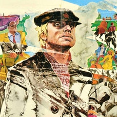 Original Vintage Soviet Movie Poster At Home Among Strangers Friend To Foes USSR