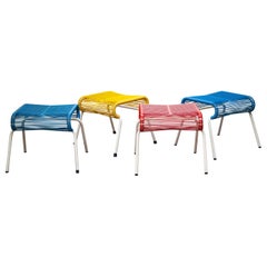 Original Vintage Spaghetti Stool Germany 1950s