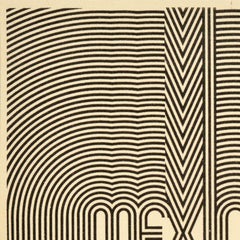 Poster sportivo originale d'epoca Giochi Olimpici del Messico 1968 Logo Lance Wyman Design
