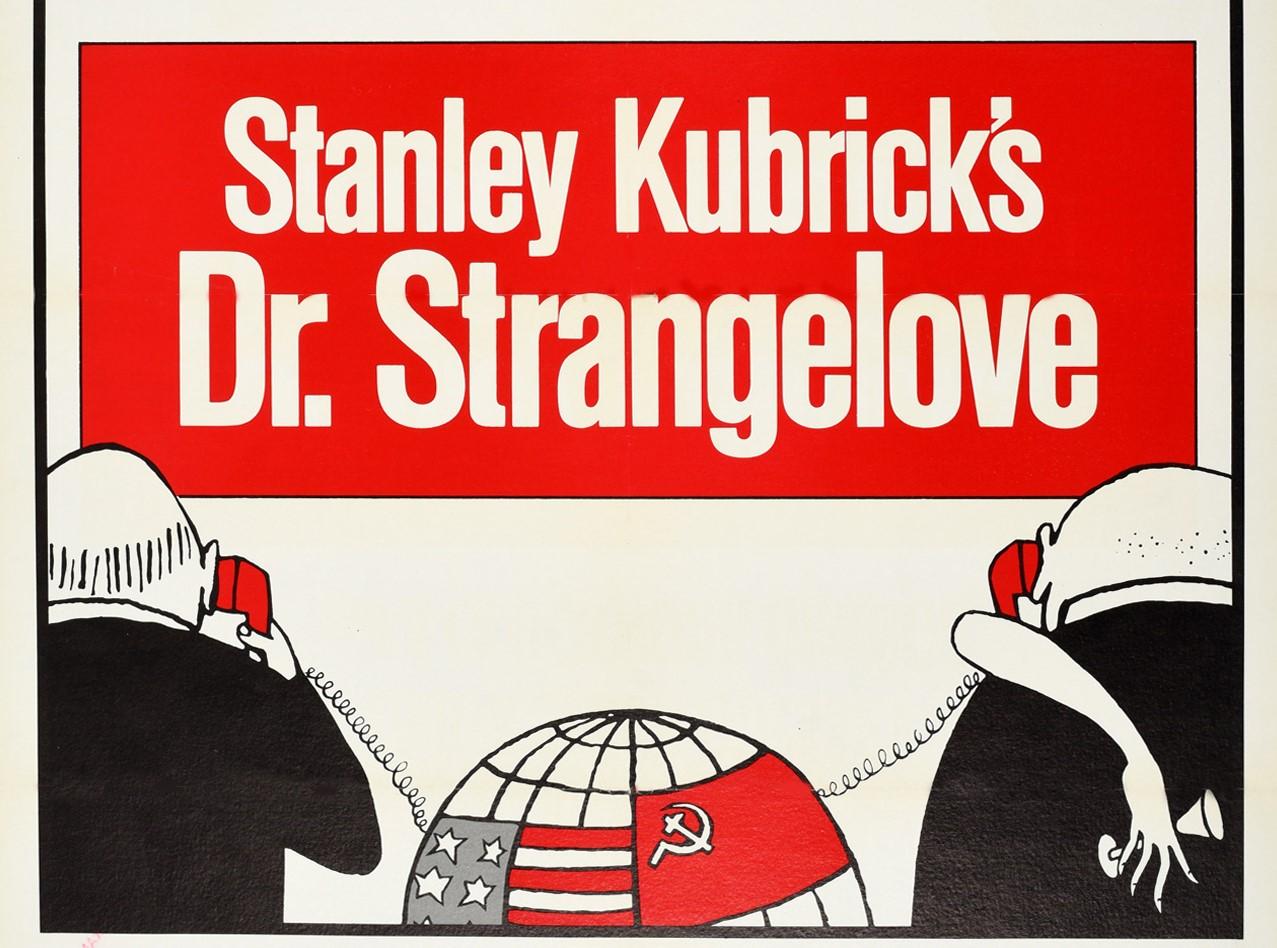 Original Stanley Kubrick Filmplakat Dr. Strangelove Amerika Sowjetunion (amerikanisch) im Angebot