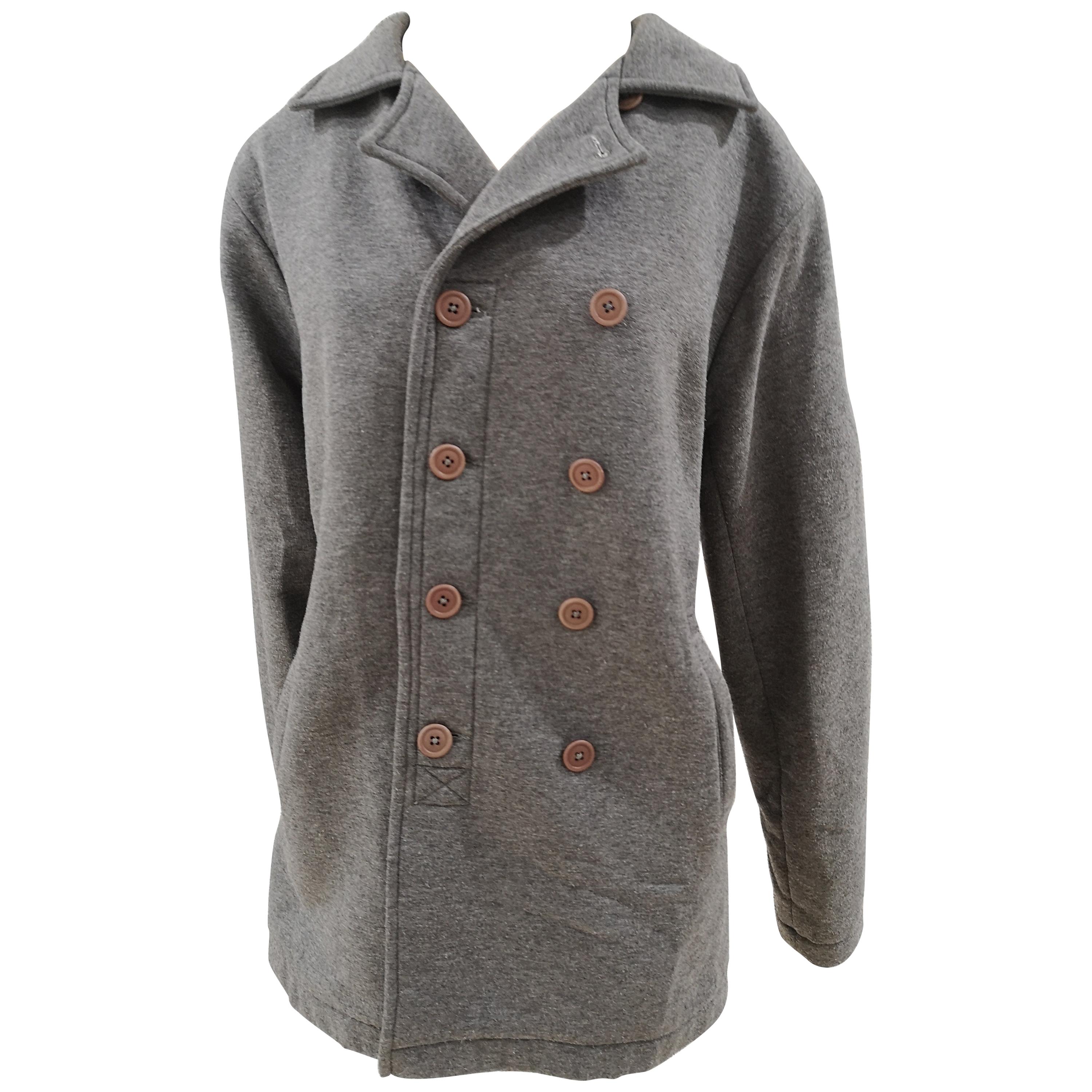 Original Vintage Style grey wool jacket