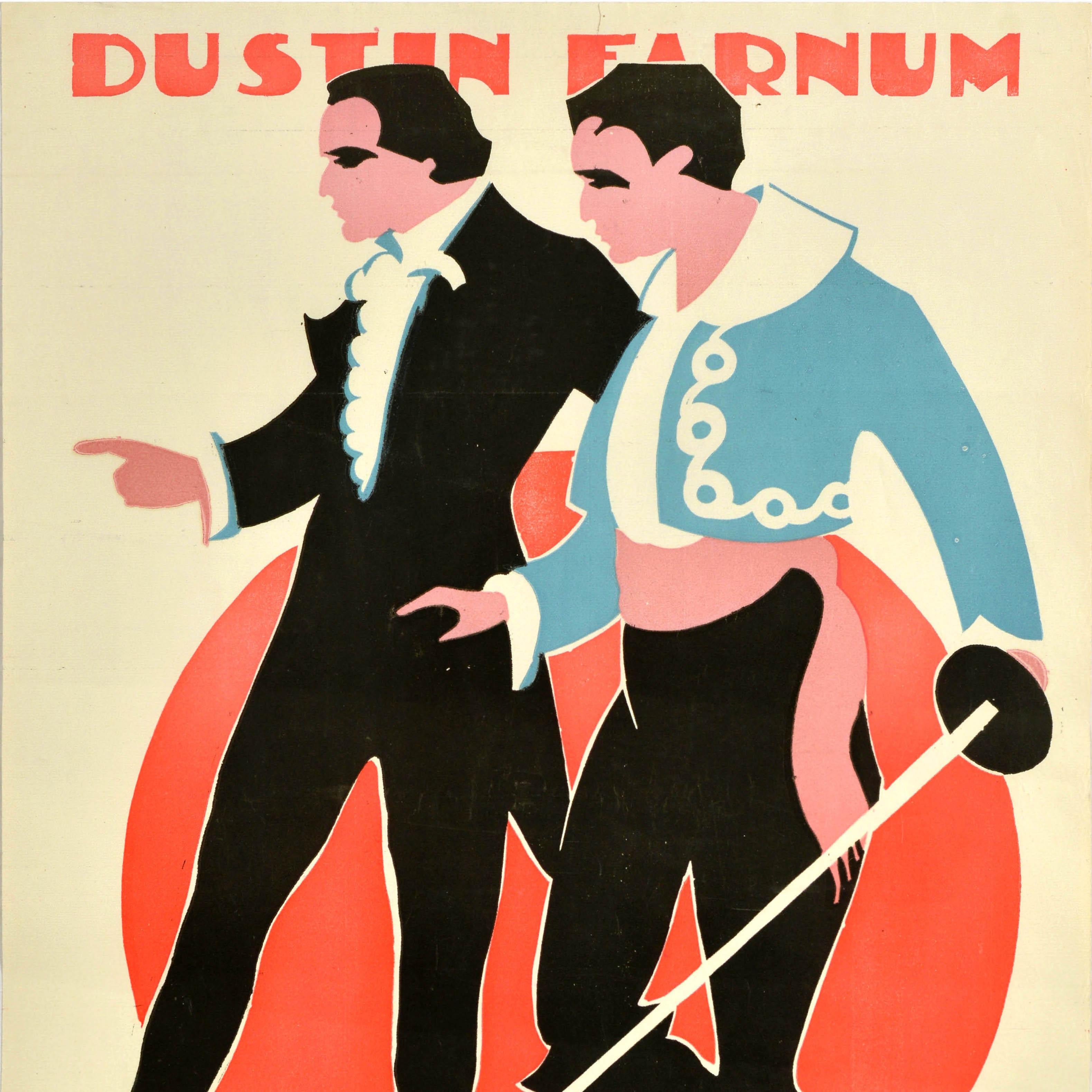 Svedese Poster cinematografico svedese originale d'epoca I fratelli Corsi Korsikanska Broderna in vendita