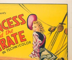 Original Vintage "The Princess and the Pirate" UK Film Poster, Bob Hope, 1944