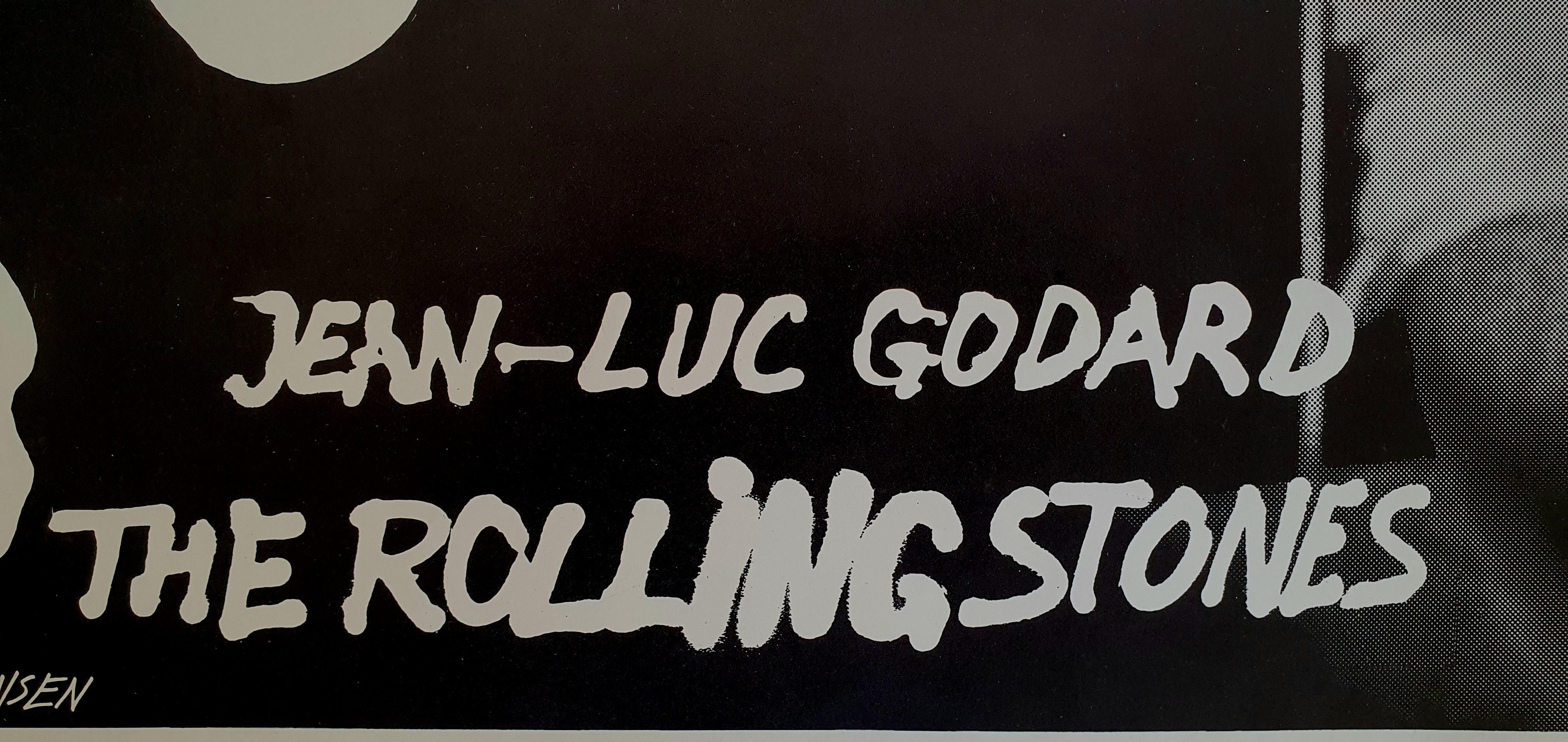 Mid-20th Century Original vintage The Rolling Stones poster 