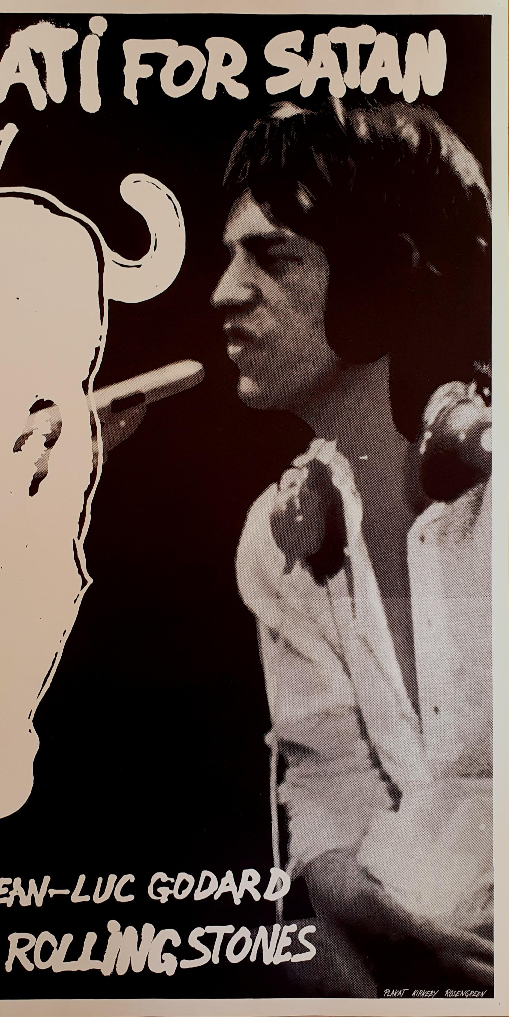 Original vintage The Rolling Stones poster 