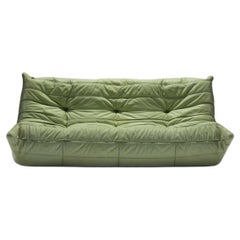 Original vintage Togo from 1978 in mint green by Michel Ducaroy for Ligne Roset.