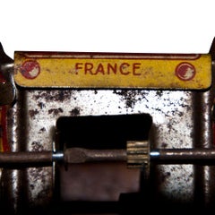 Original Vintage Toy, Wind up RG Car, Made in France, 1930s