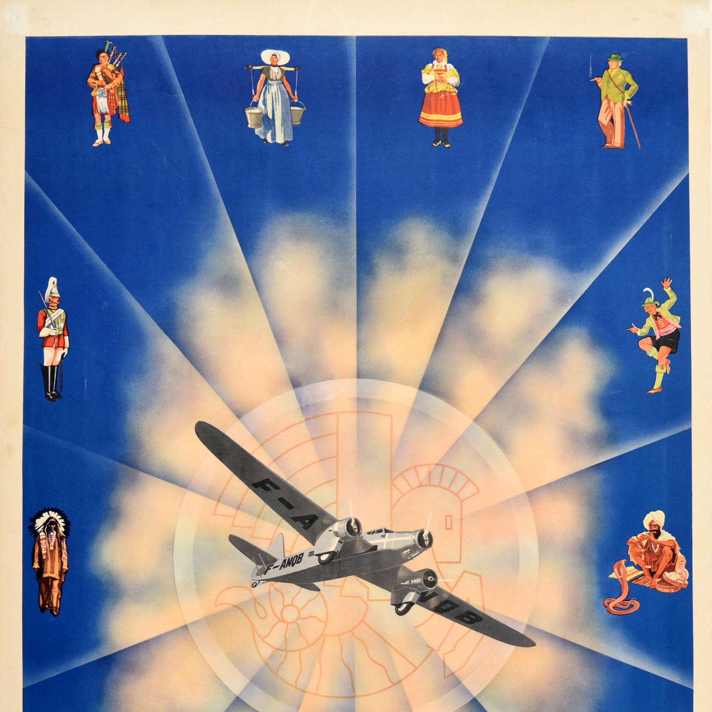 vintage air france poster