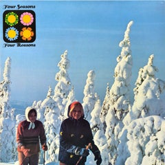 Original Vintage Travel Advertising Poster Finland In Winter Skiing Nordic Sport