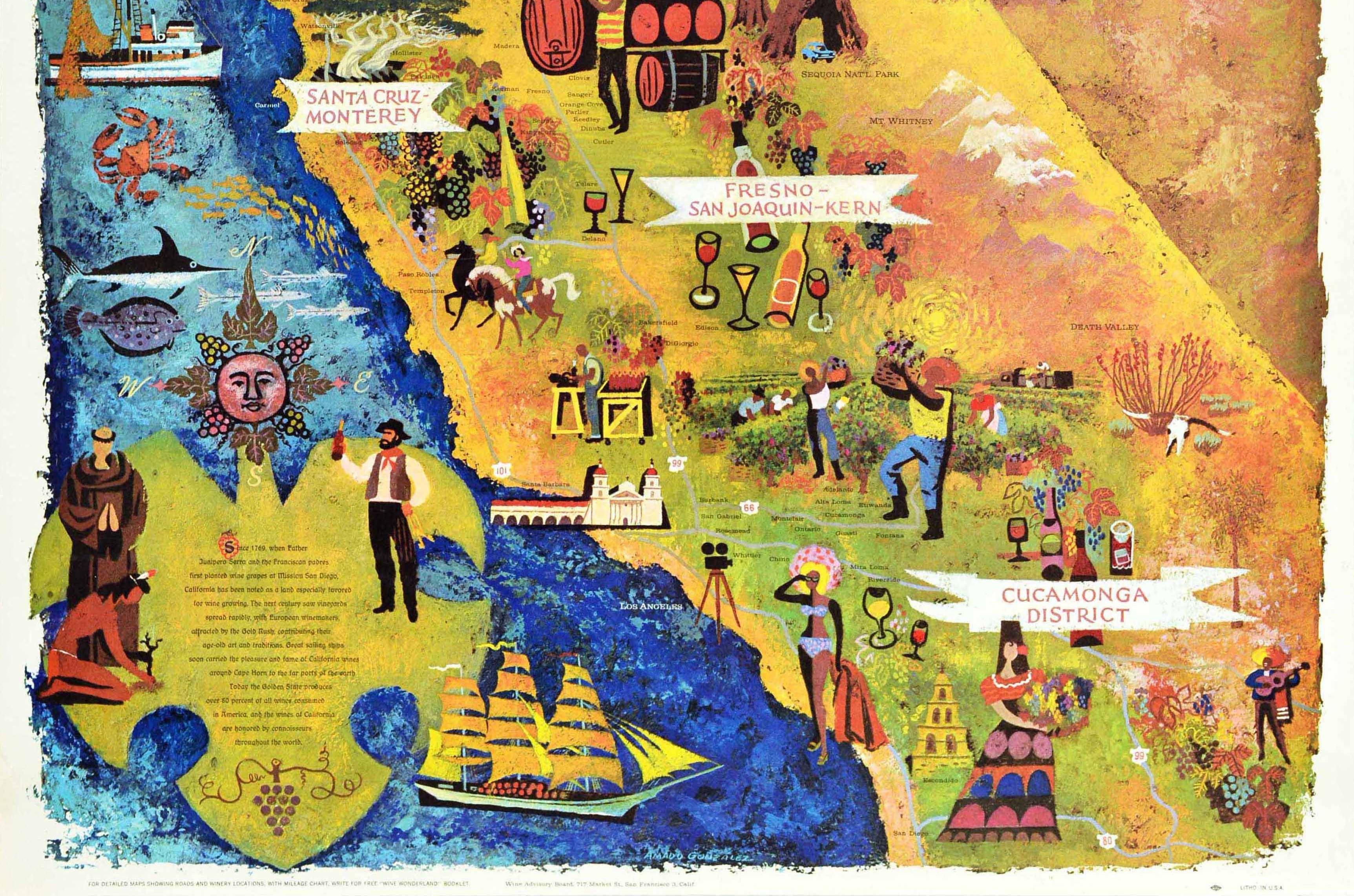 map of california wine country