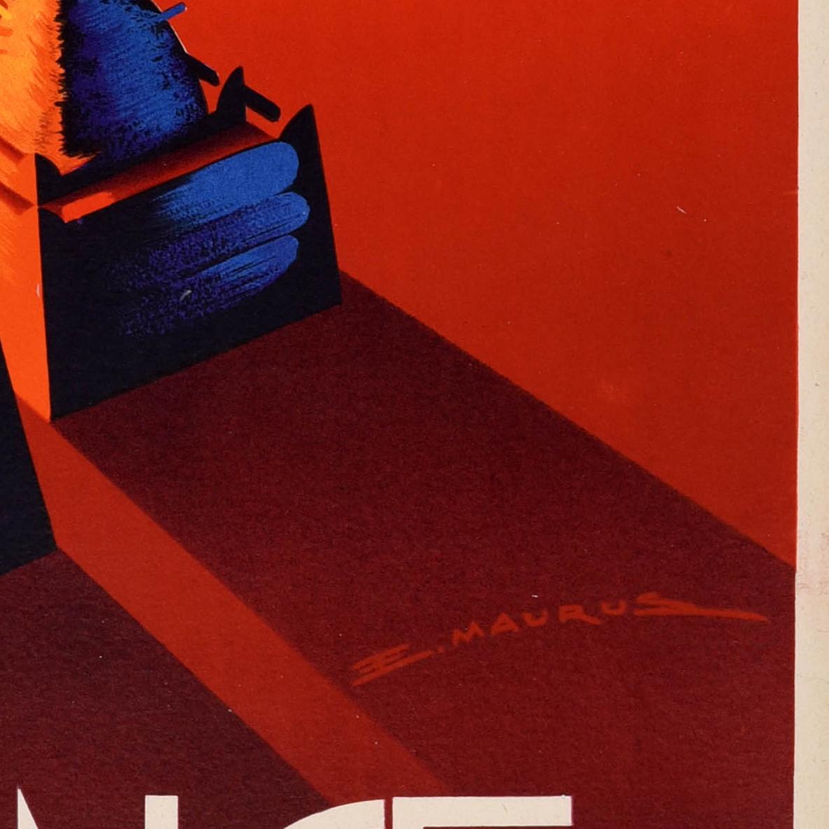 Cartel de viaje original de época Air France África Occidental Francesa Ecuatorial Tombuctú en Bueno estado para la venta en London, GB