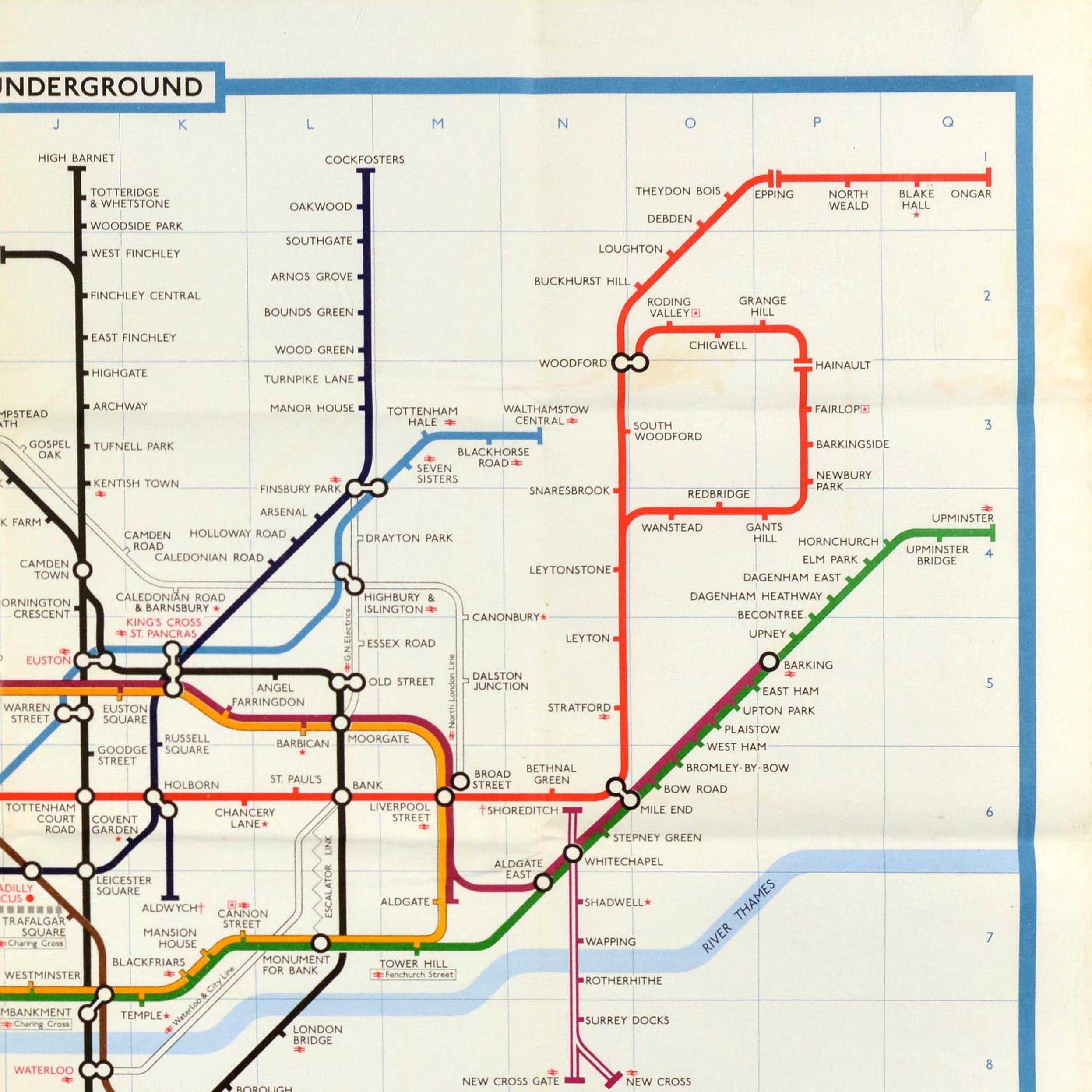 jubilee line map london