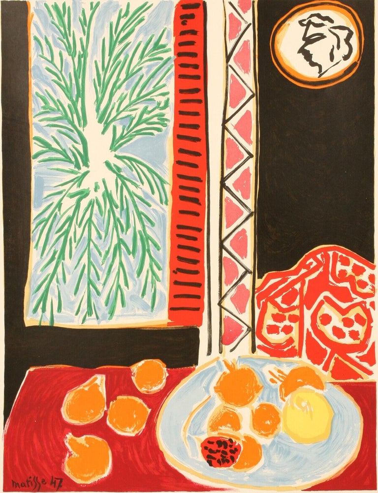 Original vintage travel Poster-Matisse-Nice Riviera-Fauvism, 1947

Additional details:
Materials and Techniques: Colour lithograph on paper
Color: Red, Black, Yellow, Blue, Orange
Featured Person/Artist: Henri Matisse
Style: Vintage, Modern