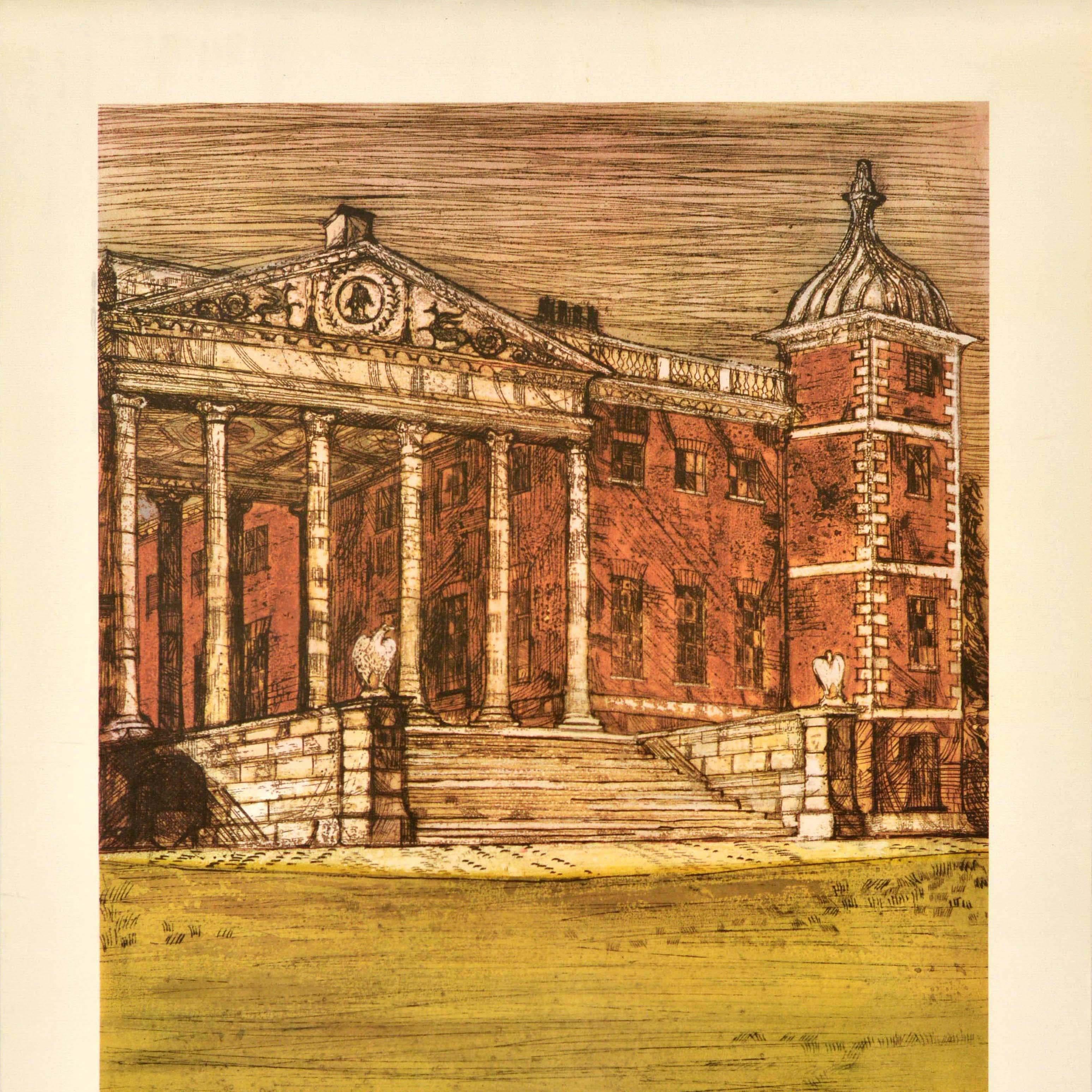 Britannico Poster di viaggio originale d'epoca Osterley Park Londra Trasporti Passeggiate in campagna Regno Unito in vendita