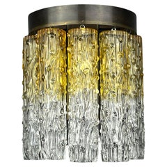 Original vintage wall lamp Tronchi by Venini, Italy 1960s