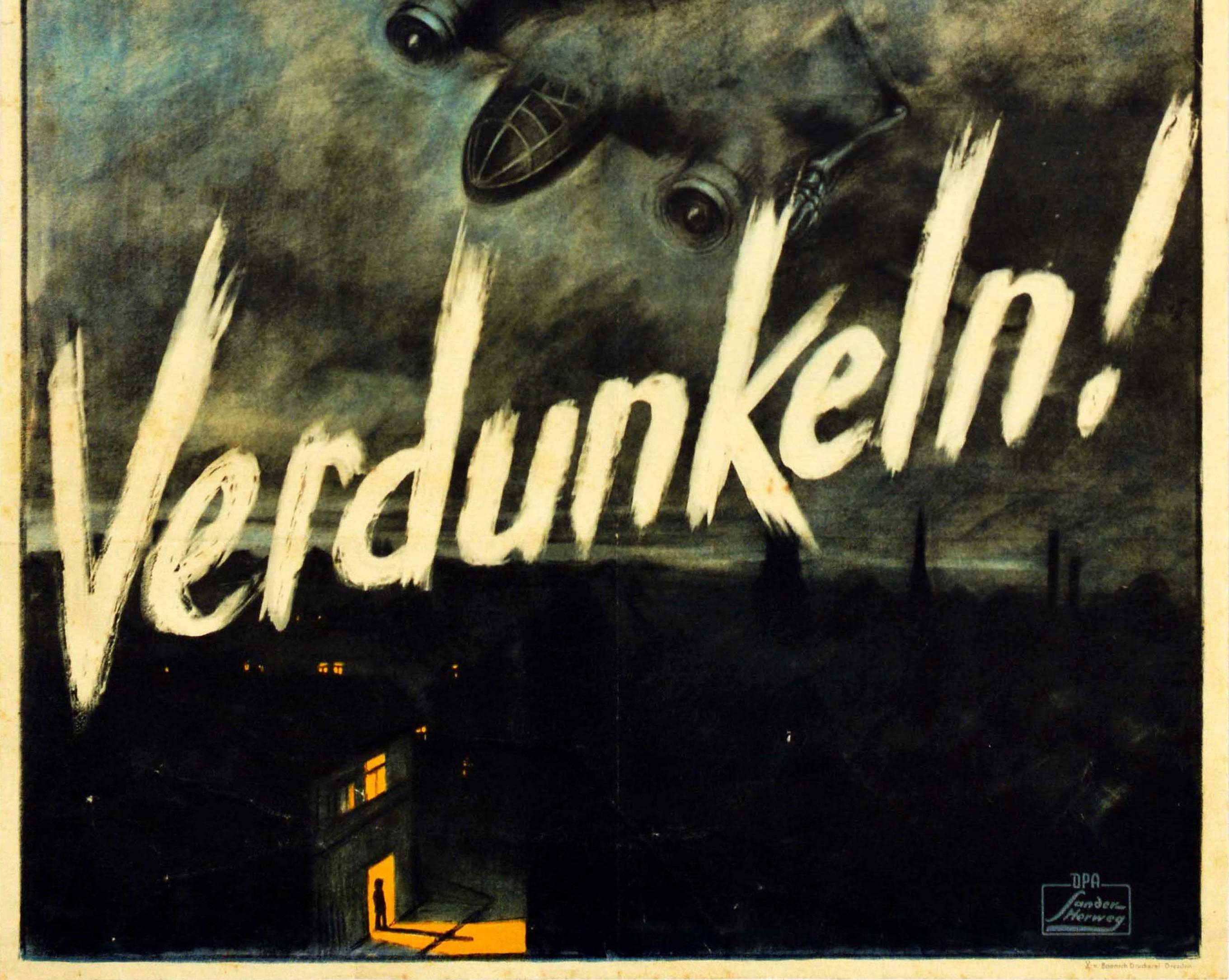 verdunkeln poster