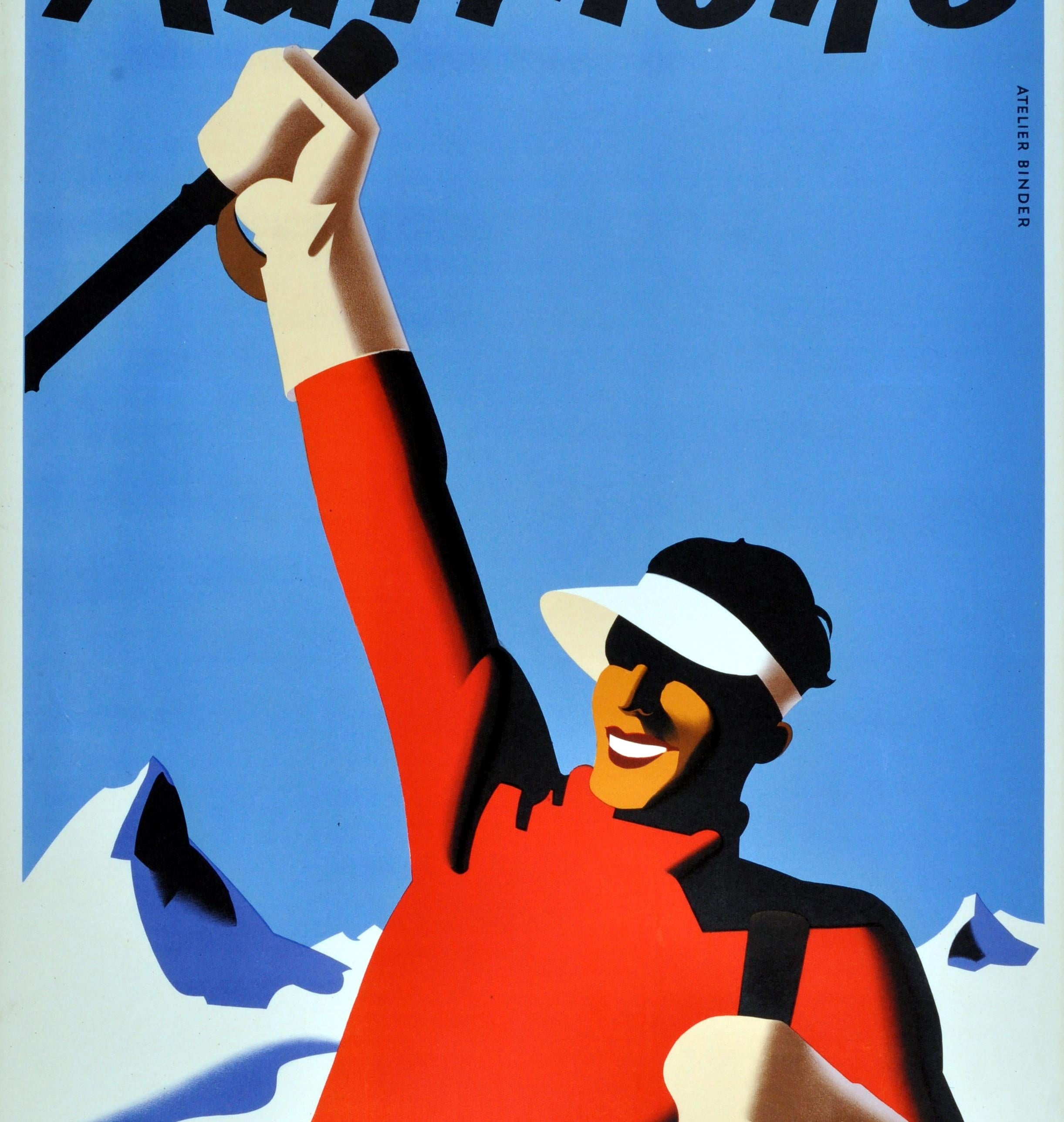 1930s skiing